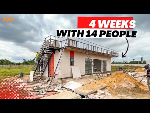 Shipping Container Office [Part 4 Flooring, Fittings and Finishes]