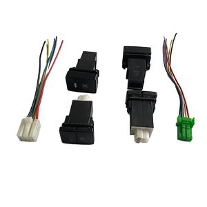 Waterproof Electronic LED Illuminated Toggle Rocker Switch Push Button Micro Switch for Auto Parts