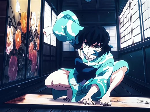 Inosuke from Demon Slayer in Action