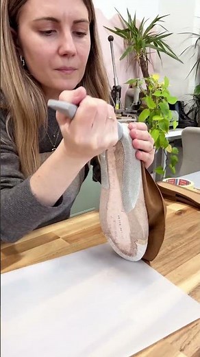 Watch me make Ballet Pumps in under 30 seconds!