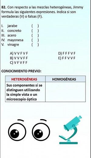 Mezcla heterogénea y homogénea