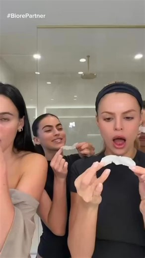 STRIP WITH US 🖤 What started as a simple insight - @Bioreus Pore Strips are more fun together - became a multi-year content strategy redefining how people engage with skincare. By leaning into “edutainment,” culturally relevant creators, and the joy of comparing your pore strip gunk, we worked hand-in-hand with Bioré to turn Pore Strips into a shared ritual - not just a routine. The latest collab our talent division secured in this campaign is with the Nader Sisters. The viral content is drivin