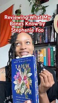 Reviewing What My Bones Know by Stephanie Foo #booktok #reels #bookreview #memoir #informativebooks