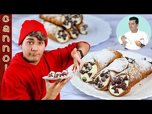 INTENTÉ una RECETA de BUDDY VALASTRO (CAKE BOSS) | CANNOLIS!