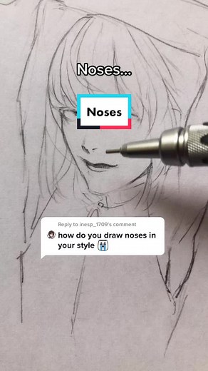 Drawing Noses Tutorial: Anime Boy with Headphones