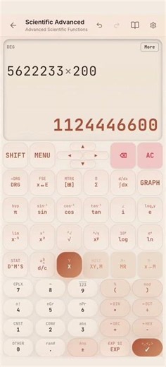 Scientific calculations, graphing, calculus, matrices, and unit conversion in one powerful app.