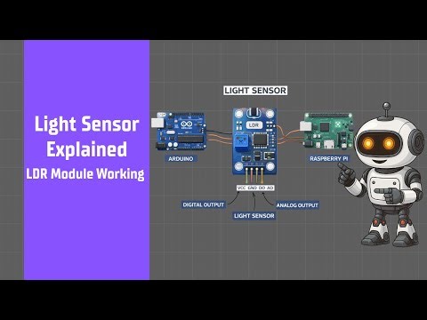 Light Sensor Explained | LDR Module Working | Robotics Sensors for Beginners