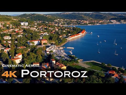 PORTOROZ 🇸🇮 4K Drone | Portorose SLOVENIA