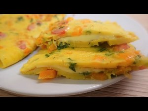 How to Make Stuffed Crepes ! Egg & Flour Recipe ! Easyvideo