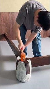 The Beauty of Fusion: Crafting Furniture with Natural Rock and Wood