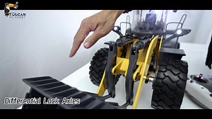 1/14 JDM-88 metal hydraulic loader，with light and sound system, rising power up to 15kg, a lot of fun to play!😍 #rcloader #RC | Toucanhobby