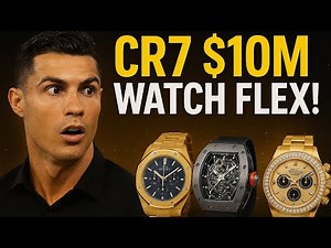 Cristiano Ronaldo’s INSANE 10 Million Dollar Watch Collection!