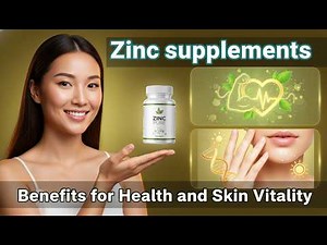 Zinc supplements : Benefits for Health and Skin Vitality