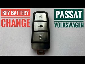 VW Passat Key Battery Change How To Replace Volkswagen Smart Fob Battery - Lavida - Santana - Golf