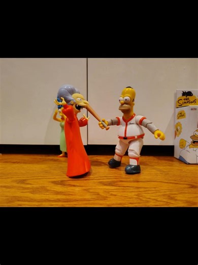 Homer Saves Marge @JAKKSPacific The Simpsons Stop Motion