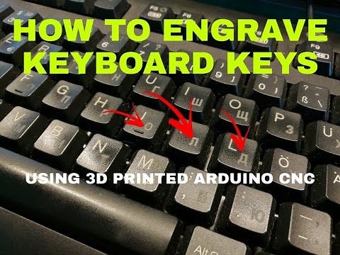 DIY Keyboard Engraving
