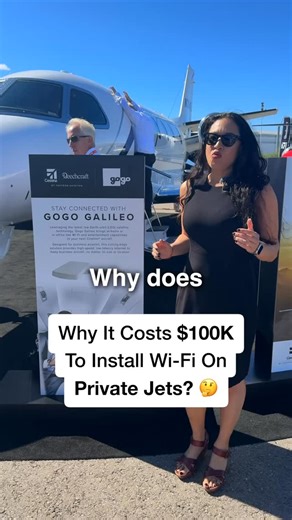 Why does Wi-Fi on a private jet cost over $100k? 🤯 We just installed it for a client, and the process is intense — taking out headliners, running wiring, and spending weeks on installation. Equipment alone is pricey, but the real cost is all the work behind the scenes. We went with Gogo Inflight (not a paid ad!) — Starlink is another big player in the game. Totally worth it once it’s up and running Follow for more private aviation insights! #PrivateJetLife #AviationTech #Starlink #PrivateAviati