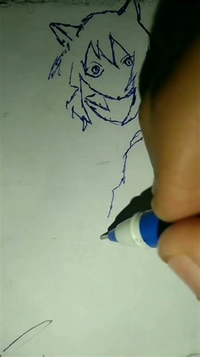 anime sketch #anime cat girl