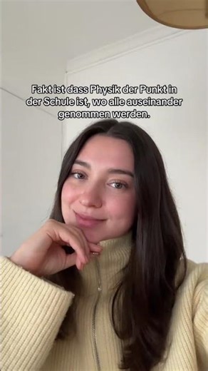 Physik ist der Punkt wo Schule dich zerlegt