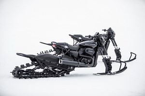 257K views · 2.5K reactions | Street Rod + Snow Bike = Shred Sled...