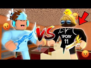 1v1 With My BIGGEST HATER... (Murder Mystery 2)