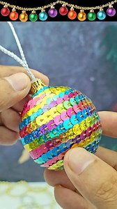 33K views · 443 reactions | DIY Christmas Ball MakingEasy Ornaments For ChristmasBest Holiday Crafts Ideas #Christmas #diy #christmasornaments #crafts #ChristmasDecor #christmasball | Creative Art & Craft Ideas | Facebook