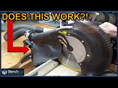 Does this Work? Miter Saw Dust Collection Game-changer! / EP45