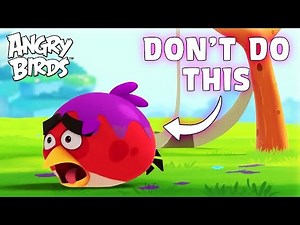 Angry Birds | Every Time The Slingshot BACKFIRES! 😲