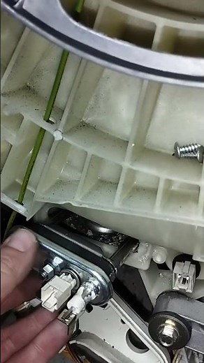 How to replace a heating element in a washing machine #repair