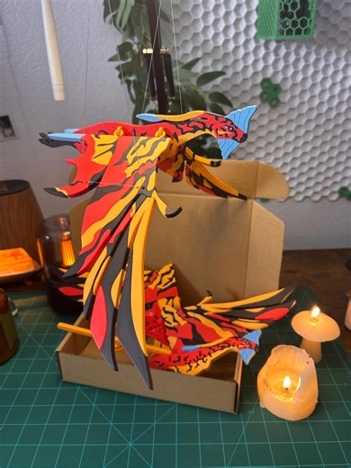 DIY Crimson Sky Hunter Kit – Build Your Own Flying Fantasy Predator - Etsy