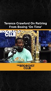 🚨 “I want to retire from boxing, I don’t want boxing to retire me” - Terence "Bud" Crawford Full interview on @YouTube 📺 . Follow @Breakfastclubam 💯 | Breakfast Club