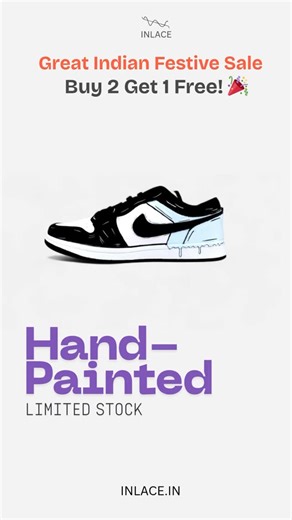 Inlace | 🔥 Hand‑painted sneakers that turn heads everywhere you go. 100% Vegan Leather ✅ Made by Artists 🎨 Limited Drops Only. 🚀 | Instagram