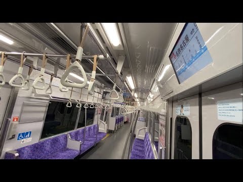 誰もいない名鉄車内の様子《2200系一般車と車内LCD編》