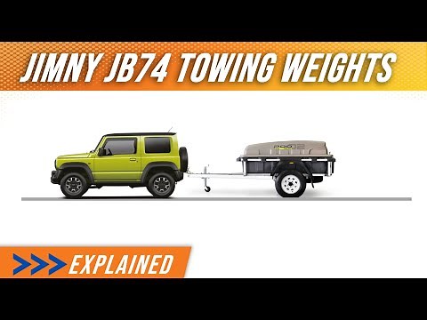 Towing with a JB74 Suzuki Jimny - weights you need to know