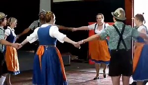 Performance by the Edelweiss Dance Group. VIDEO: Brendan Radke