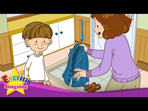 [Imperative sentence] Put on your coat. - Easy Dialogue - English video for Kids