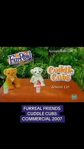 FurReal Friends Cuddle Cubs (2006/2007) #furrealfriends #furreal #furrealhasbro #furrealfriendshasbro #hasbro #nostalgia #2000s #2000snostalgia #2000sthrowback #kidstoys #2000stoys #animatronictoys #toys #childrentoys #oldcommercials #fyp #fy #foryou #foryoupage