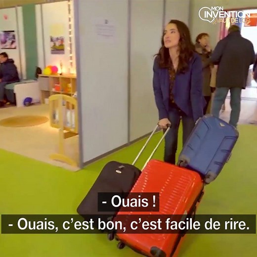 1.8M views · 2.5K reactions | En une seule action, voyager avec plusieurs valises ne sera plus un problème ! 麟 "Mon Invention Vaut De L'Or" du lundi au vendredi à 18:30 | M6 | Facebook