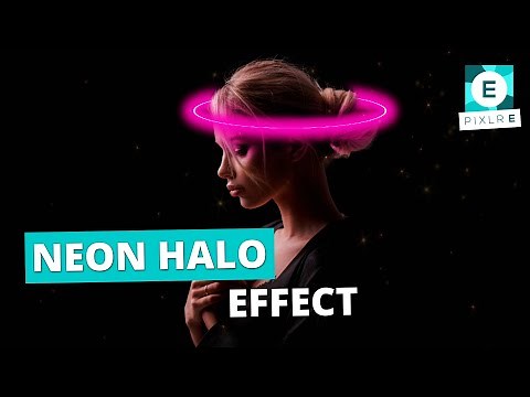 Create A Neon Glow Halo Effect in Pixlr E
