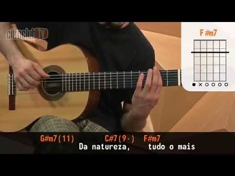 Sina - Djavan (aula de violão completa)