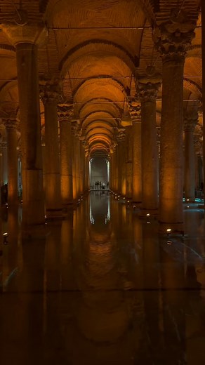 The Basilica Cistern is the largest of several hundred ancient cisterns that lie beneath the city of Istanbul, Turkey #archaeology #history #mystery | Ancient Civilizations