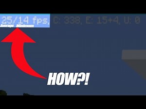 How to SHOW FPS counter in Minecraft (NO F3)