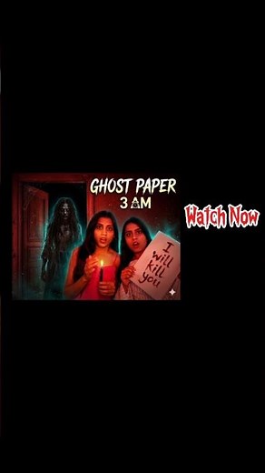 We did *Ghost paper ritual*👆 at 3AM , GONE WRONG😱#viral #trending #youtubeshorts #ytshorts #youtube