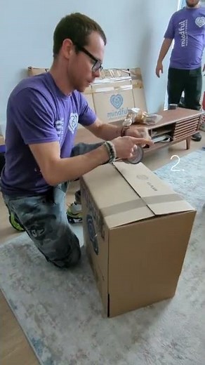 HOW TO TAPE A MOVING BOX - MOVING TIPS - Mindful Moving and Storage - Movers NJ