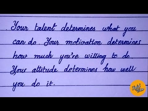 How to write neat handwriting using gel pen | Stylish Writer