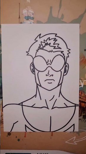 #invincible #comics #drawing #draw #art #stepbystep #easy #tutorial #hero #marvel #markgrayson