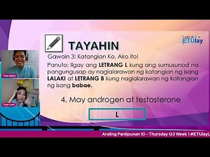 Araling Panlipunan 10 - Thursday Q3 Week 1 #ETUlayLevelUp