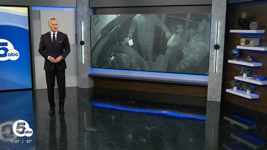 "I ran up and said, 'What is wrong?' and she pointed at her throat, and then I ran back there and got the older kids," Catrina said. | News 5 Cleveland