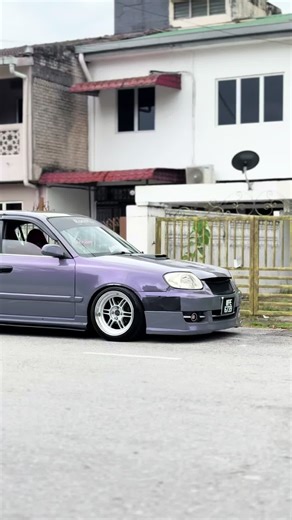 Hyundai Accent Car Transformation with New Exhaust Setup