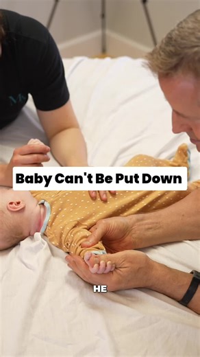 Some babies cannot be put down...they wake up and cry the moment they’re laid flat. And only settle when held. Parents are often told: “They just want to be close.” “They’re a fussy baby.” “That’s normal.” But common doesn’t mean normal. And normal doesn’t mean optimal. For many babies, lying flat in a neutral position actually hurts. Muscles that were tight in the womb don’t magically reset at birth. Hip flexors, neck, shoulders—after months of compression, those tissues can be short, tight, an